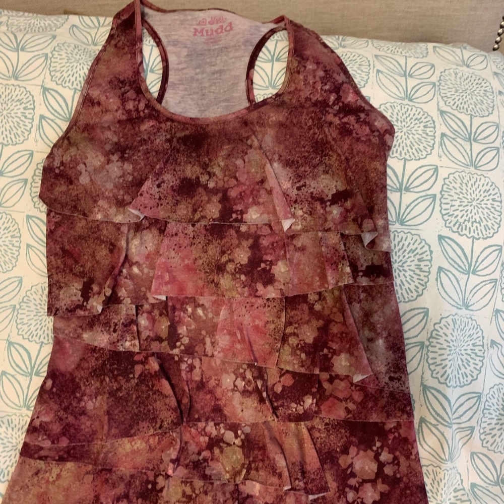 Ruffled tank